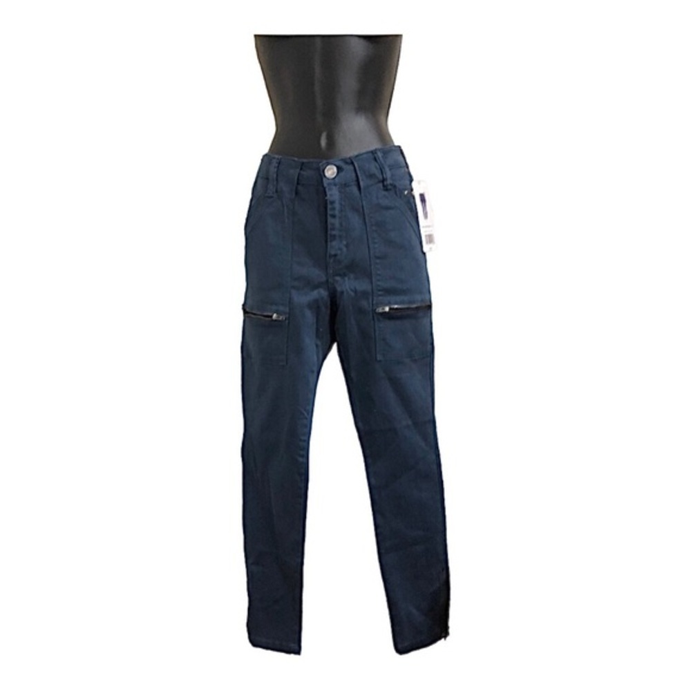 Joie light navy park contemporary fit cargo pants size 4/27 brand new